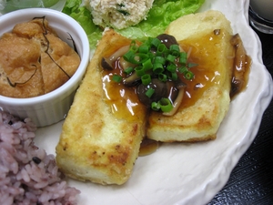 豆腐ステーキ